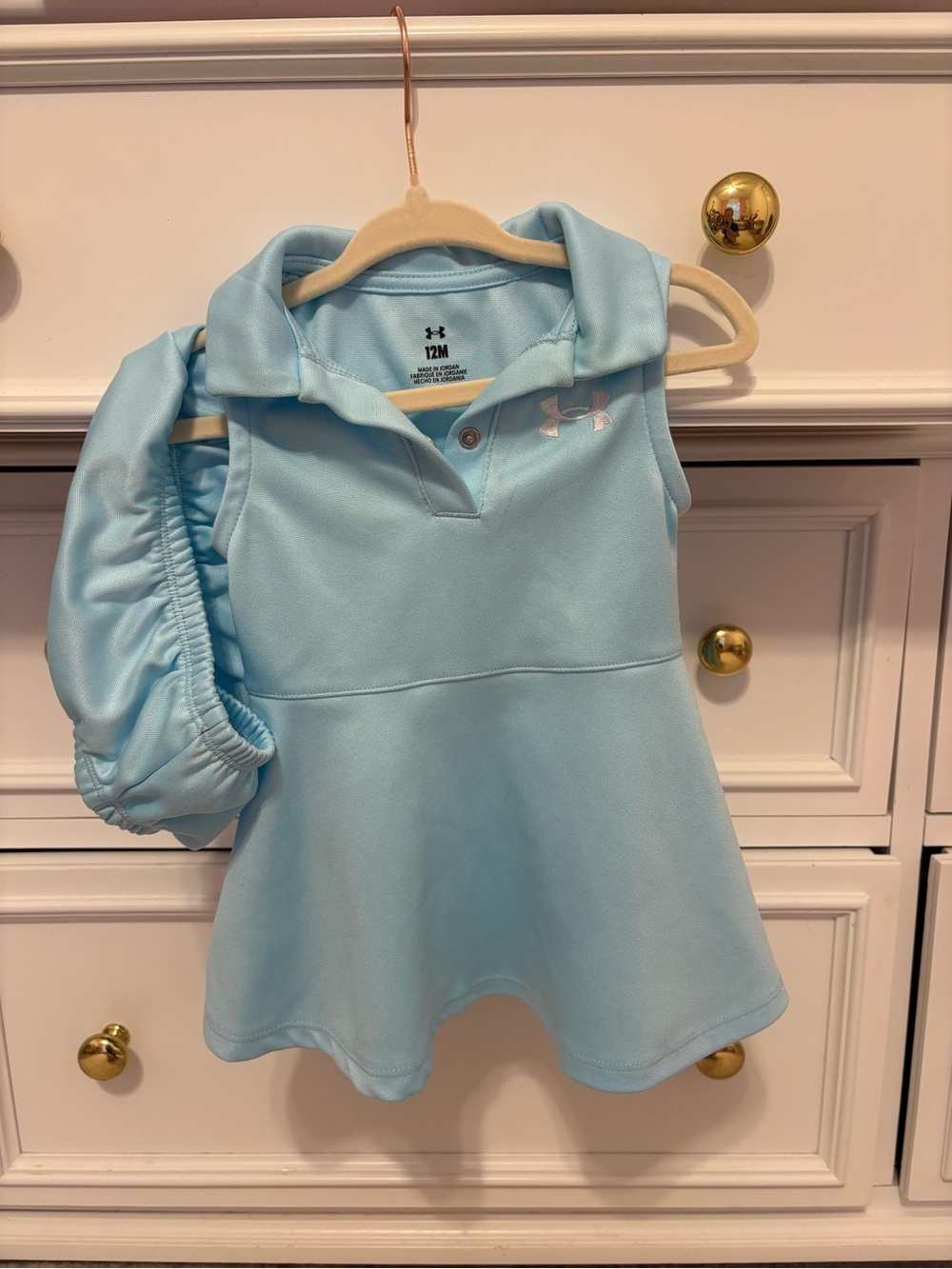 Baby blue ‘golf’ dress